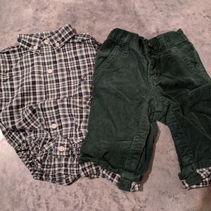 Multi sized boy Gymboree sets